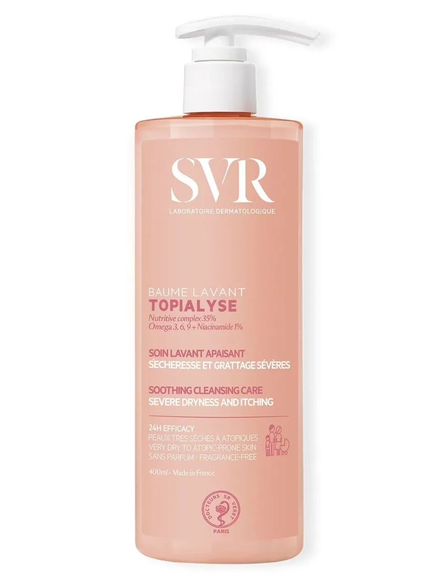 obrazek 1 SVR Topialyse Baume Lavant Balsam do mycia skóry bardzo suchej i atopowej 400 ml