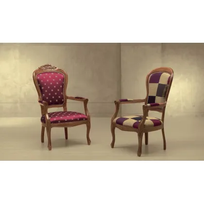 Zdjęcie Ekskluzywne fotele w stylu francuskim do wyjątkowego salonu – Morello Gianpaolo