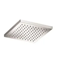 Zdjęcie Wysokiej jakości stal nierdzewna w dwóch wariantach - deszczownica prysznicowa 20x20 cm