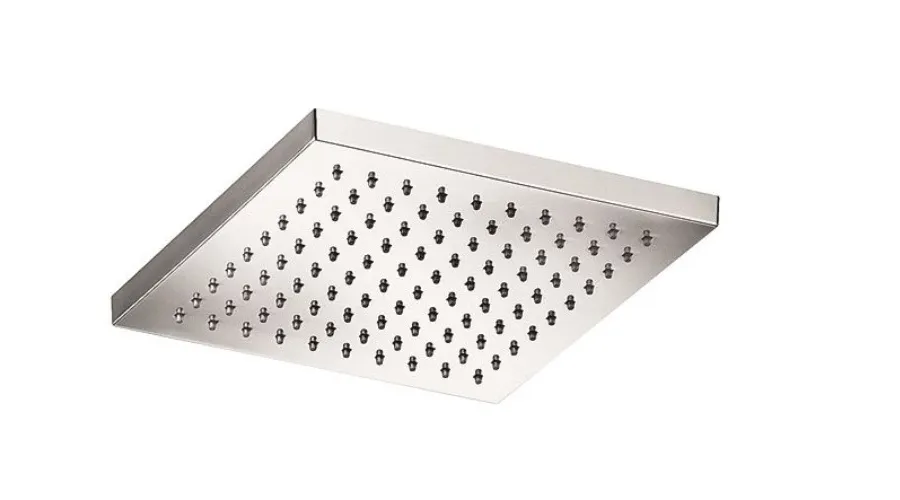 obrazek 1 Wysokiej jakości stal nierdzewna w dwóch wariantach - deszczownica prysznicowa 20x20 cm