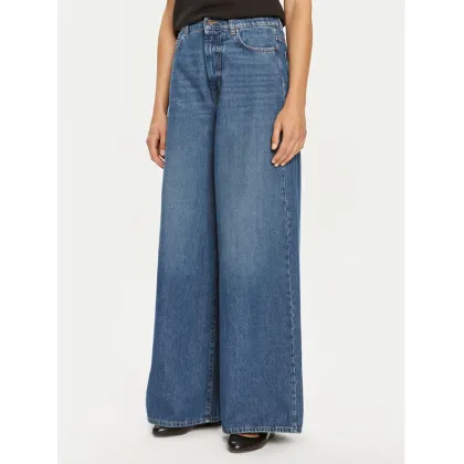 Zdjęcie Weekend Max Mara Jeansy Abitata 2425186061600 Granatowy Wide Leg