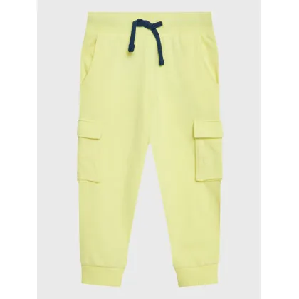 Zdjęcie Guess Spodnie dresowe N3GQ11 KA6R0 Żółty Relaxed Fit