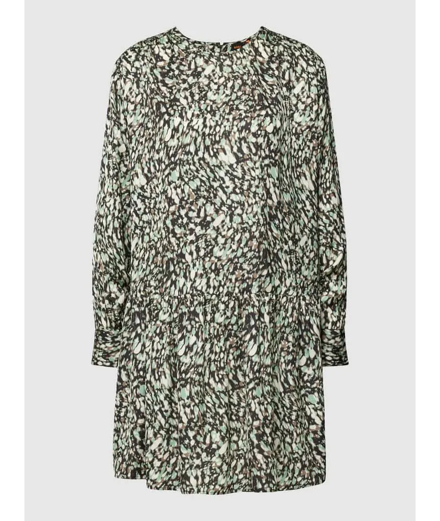 obrazek 1 Sukienka o długości do kolan ze wzorem na całej powierzchni model ‘Diveno’