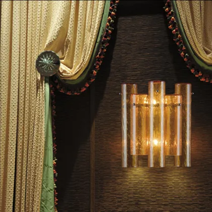 Picture Original wall lamp made of blown Murano glass - Lucevetro