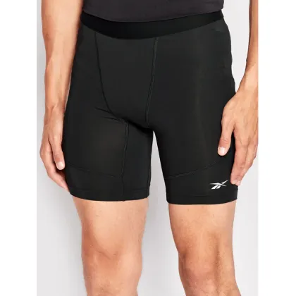 Zdjęcie Reebok Szorty sportowe Compression HG6380 Czarny Slim Fit
