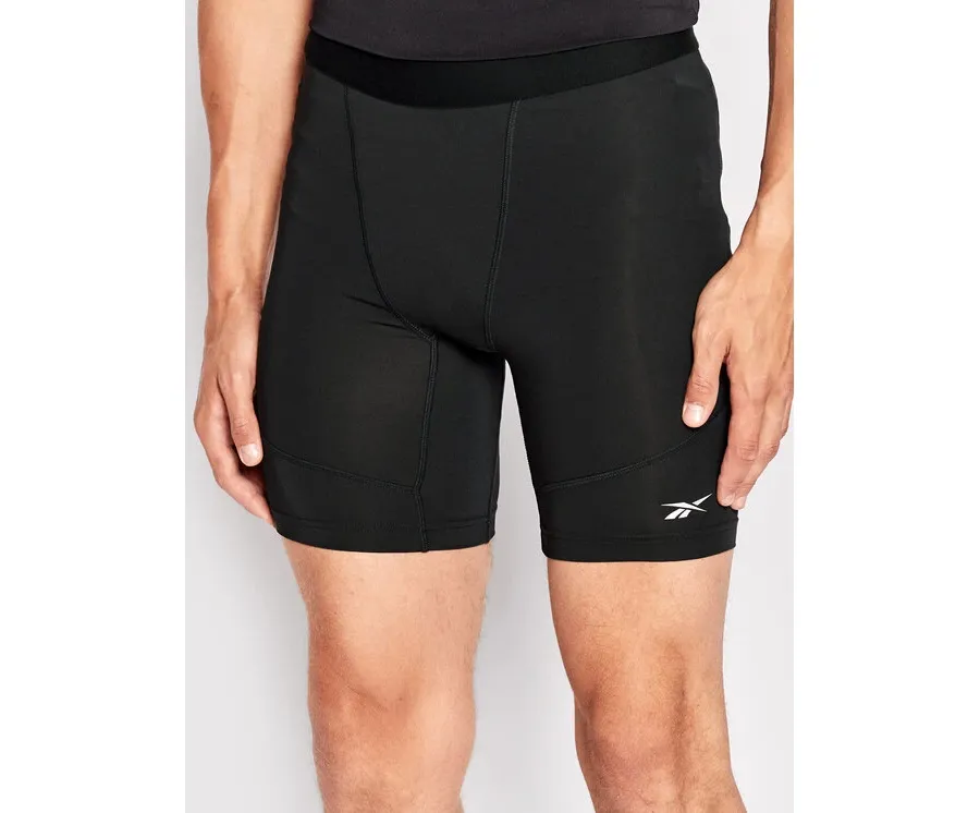 obrazek 1 Reebok Szorty sportowe Compression HG6380 Czarny Slim Fit