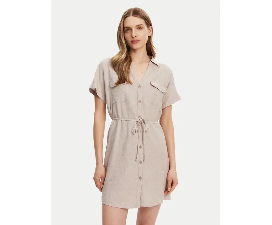 obrazek 1 Vero Moda Sukienka letnia Linn 10323027 Szary Relaxed Fit