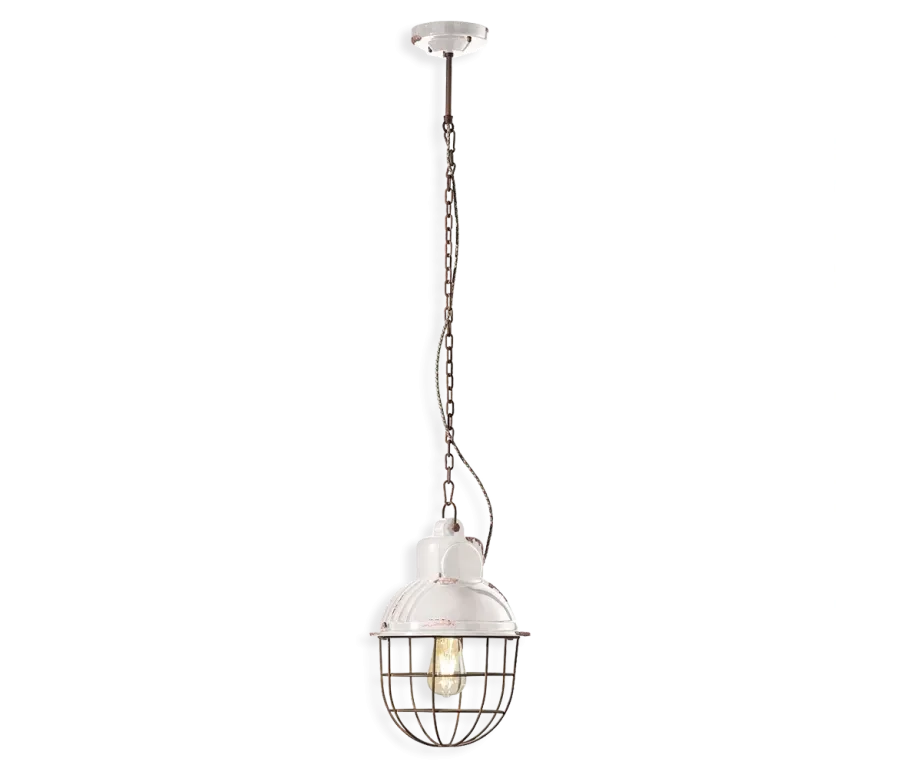 obrazek 5 Wyjątkowa włoska lampa wisząca retro Industrial