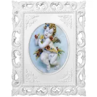 Zdjęcie Letni cherubinek - nieziemski obraz wykonany z porcelany