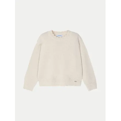 Zdjęcie Mayoral Sweter 4355 Beżowy Regular Fit