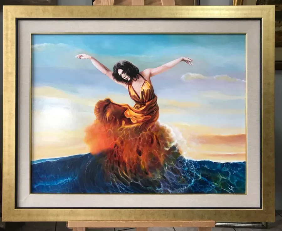 picture 1 Painting Dance for Poseidon - Andrzej Andrea Sajewski