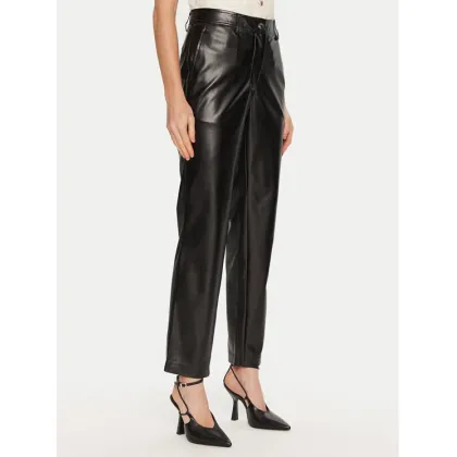 Zdjęcie Guess Spodnie z imitacji skóry Lia W4YB18 WF8Q0 Czarny Regular Fit