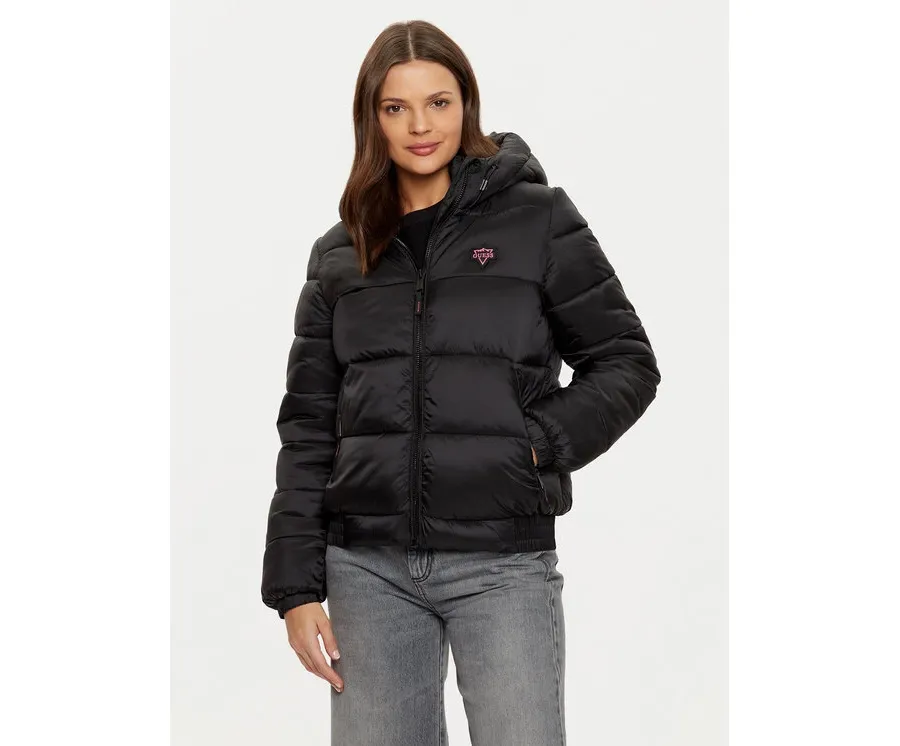 obrazek 1 Guess Kurtka puchowa W4PL3M WH0J0 Czarny Regular Fit