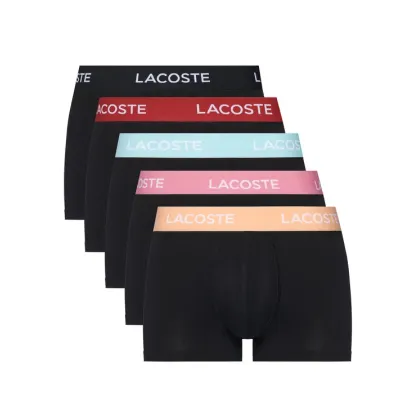 Zdjęcie Lacoste Komplet 5 par bokserek 5H1292 Czarny