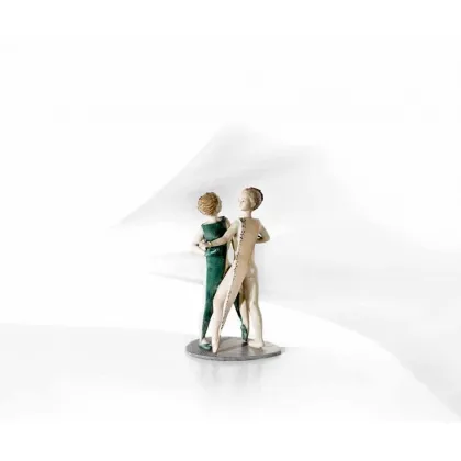 Zdjęcie Porcelanowa figurka dwóch baletnic - Sibania