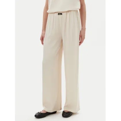 Zdjęcie Eleh Spodnie palazzo ESS250049 Écru Regular Fit