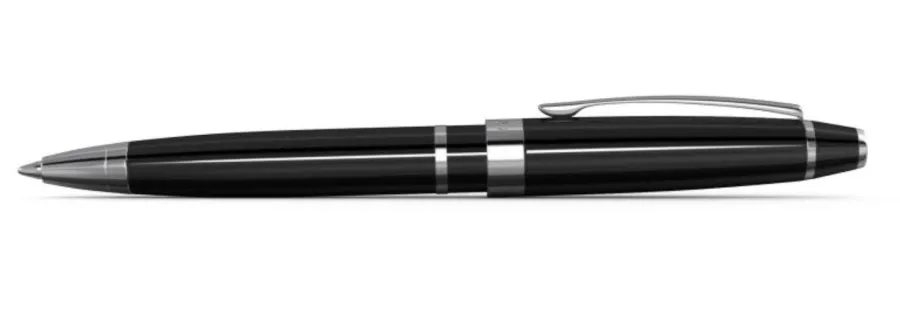 obrazek 1 Klasyczny długopis w kolorze czarnym z kolekcji Mini Pen
