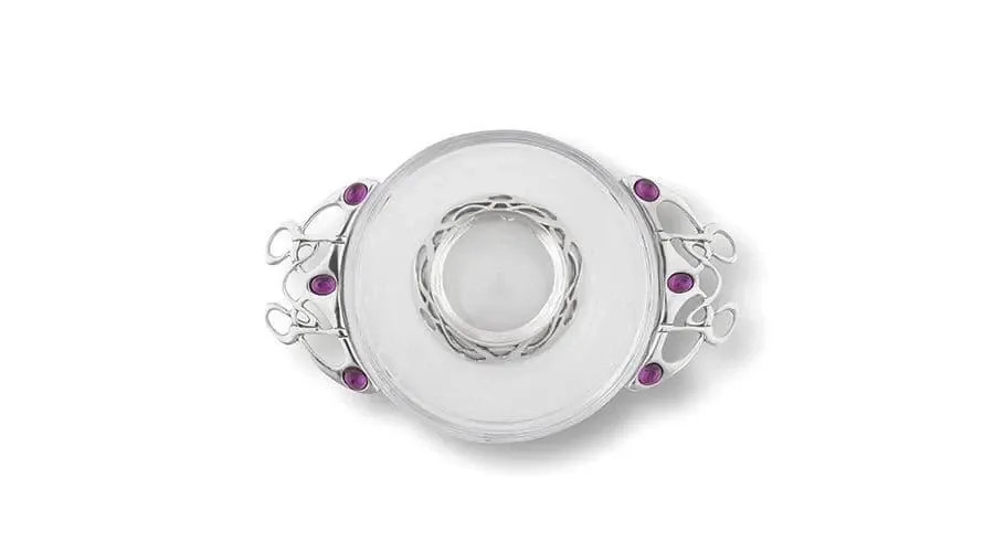 obrazek 2 Szklana czarka Quaich – wyjątkowy prezent w szkockim stylu