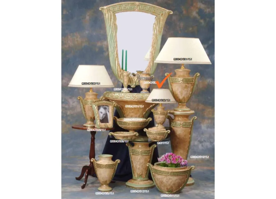 obrazek 1 Urokliwa ceramiczna lampa do wnętrz