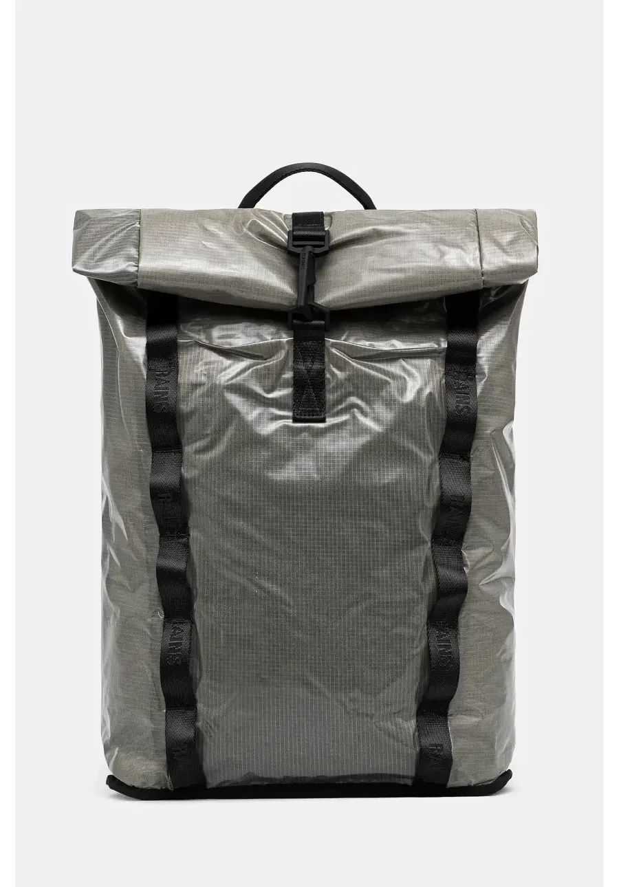 obrazek 1 Rains plecak Sibu Rolltop Rucksack W3 kolor zielony duży gładki 14770.108