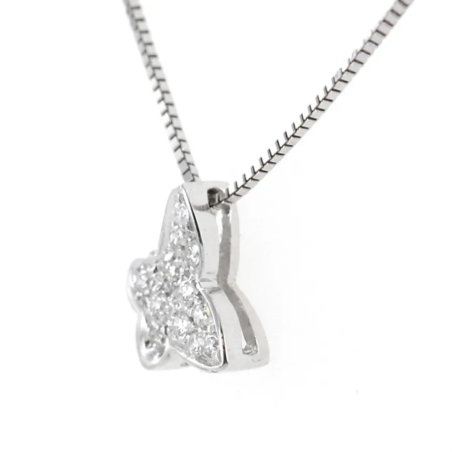 obrazek 3 Stylowy naszyjnik z wisiorkiem w kształcie motyla z kolekcji Diamonds Grace