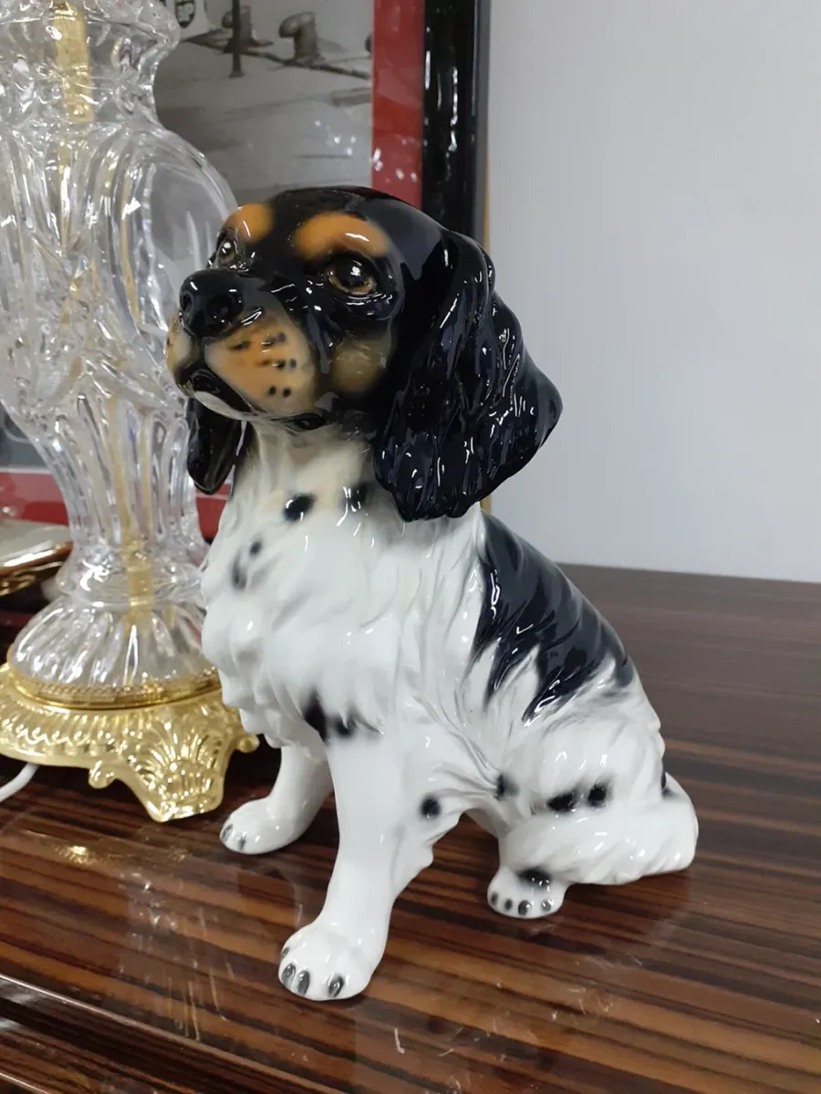 obrazek 2 Czarno- biały Cavalier King Charles figura - Il Gattopardo