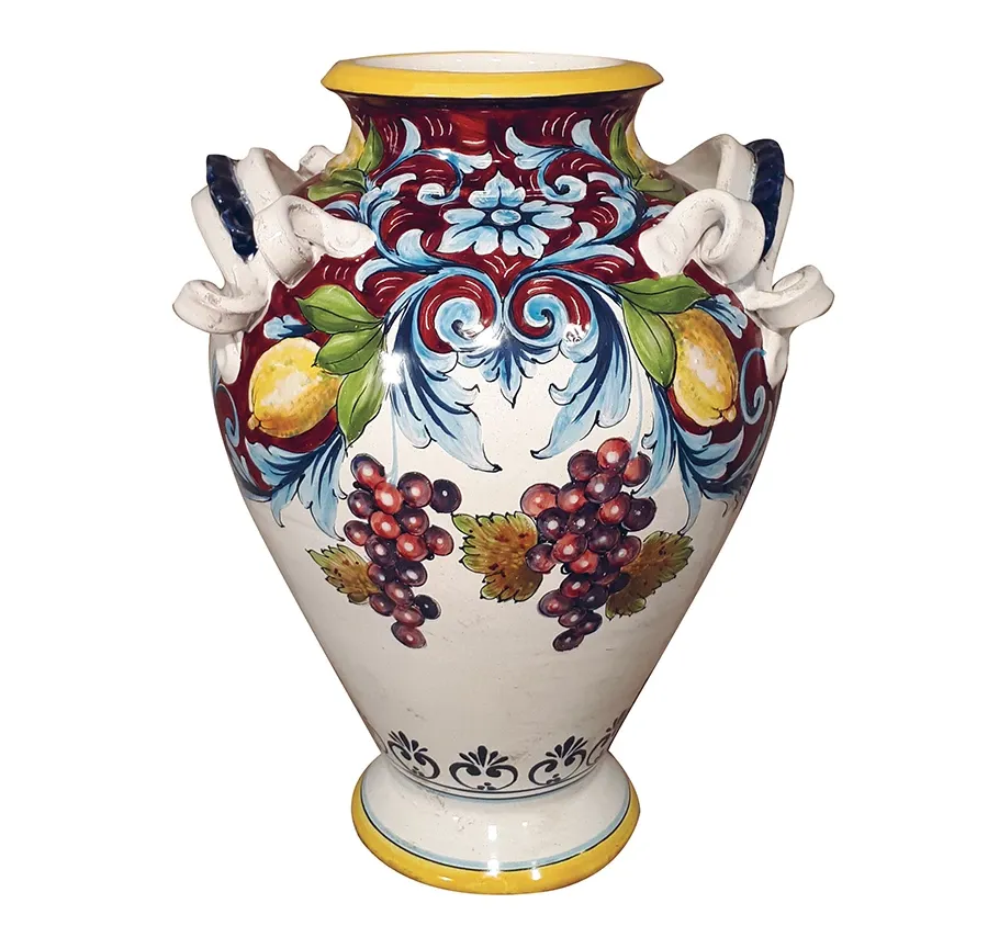 obrazek 1 Piękny włoski ceramiczny wazon z kolekcji Liguria