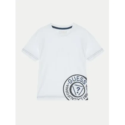 Zdjęcie Guess T-Shirt N5RI15 K8HM4 Biały Regular Fit