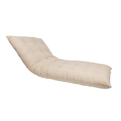 Zdjęcie Stylowa prostokątna poduszka podłogowa na taras