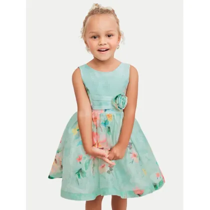 Zdjęcie Abel & Lula Sukienka elegancka 5053 Zielony Regular Fit