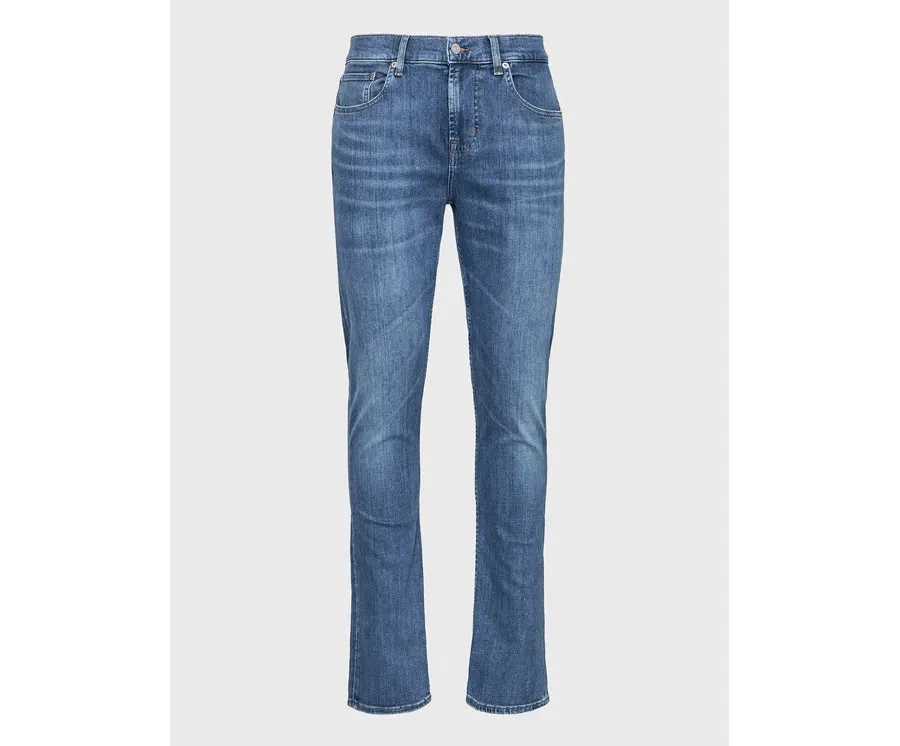 obrazek 1 7 For All Mankind Jeansy Slimmy Tapered JSMXC120TO Niebieski Slim Tapered Fit