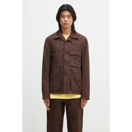 Zdjęcie Kenzo kurtka bawełniana kolor brązowy przejściowa FF55VE2309GF.90