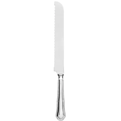 Zdjęcie Unikalny nóż do chleba ze srebra próby 925