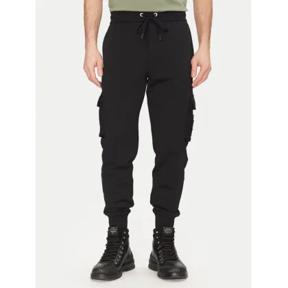 Zdjęcie Moose Knuckles Spodnie dresowe Hartsfield M33MR777 Czarny Regular Fit