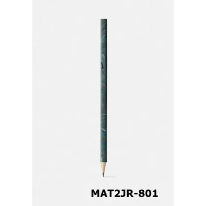 Zdjęcie Luksusowy ołówek w ręcznie zdobionym papierze, z marmurowym wzorem