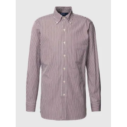 Zdjęcie Koszula casualowa o kroju custom fit ze wzorem w paski