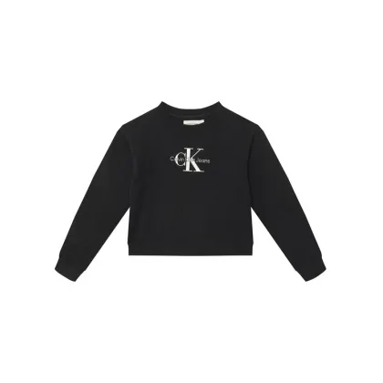 Zdjęcie Calvin Klein Jeans Sweter Monologo IG0IG02830 D Czarny Regular Fit