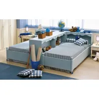 Zdjęcie Jasnoniebieska dziecięca sypialnia - Ferretti e Ferretti