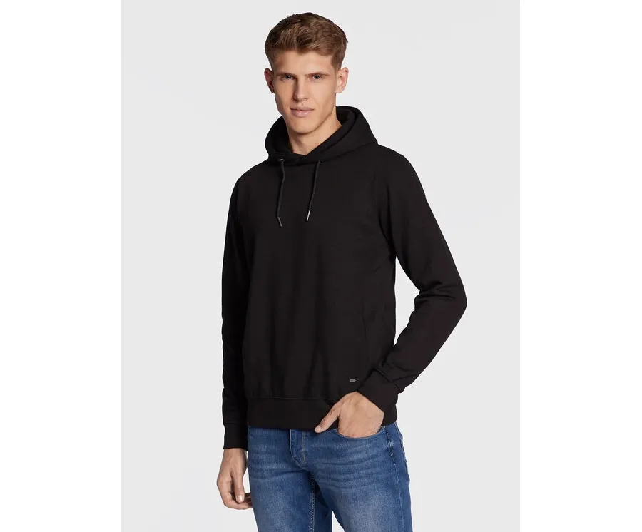 obrazek 1 Petrol Industries Bluza M-NOOS-SWH003 Czarny Regular Fit