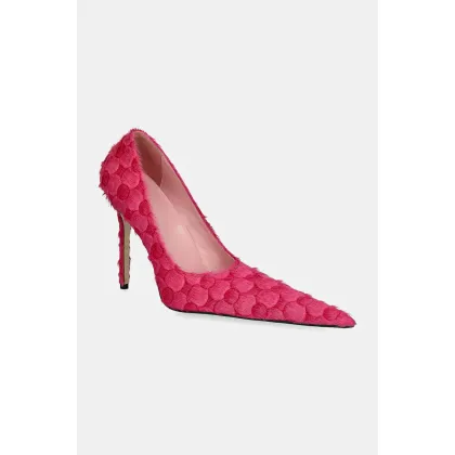 Zdjęcie Martine Rose szpilki Extended Toe Stiletto Heel kolor różowy 1057LF04106