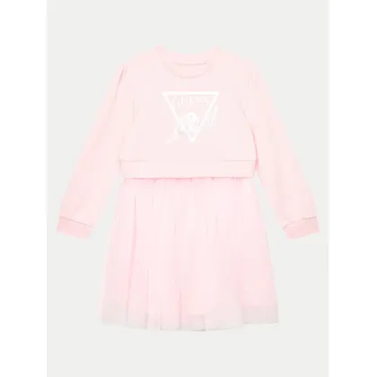 Zdjęcie Guess Sukienka codzienna K4YK09 KB8R0 Różowy Regular Fit