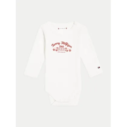 Zdjęcie Tommy Hilfiger Body dziecięce KN0KN01896 Biały