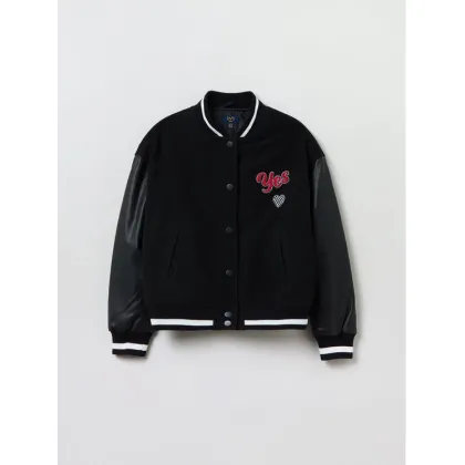 Zdjęcie OVS Kurtka bomber 1817850 Czarny Regular Fit