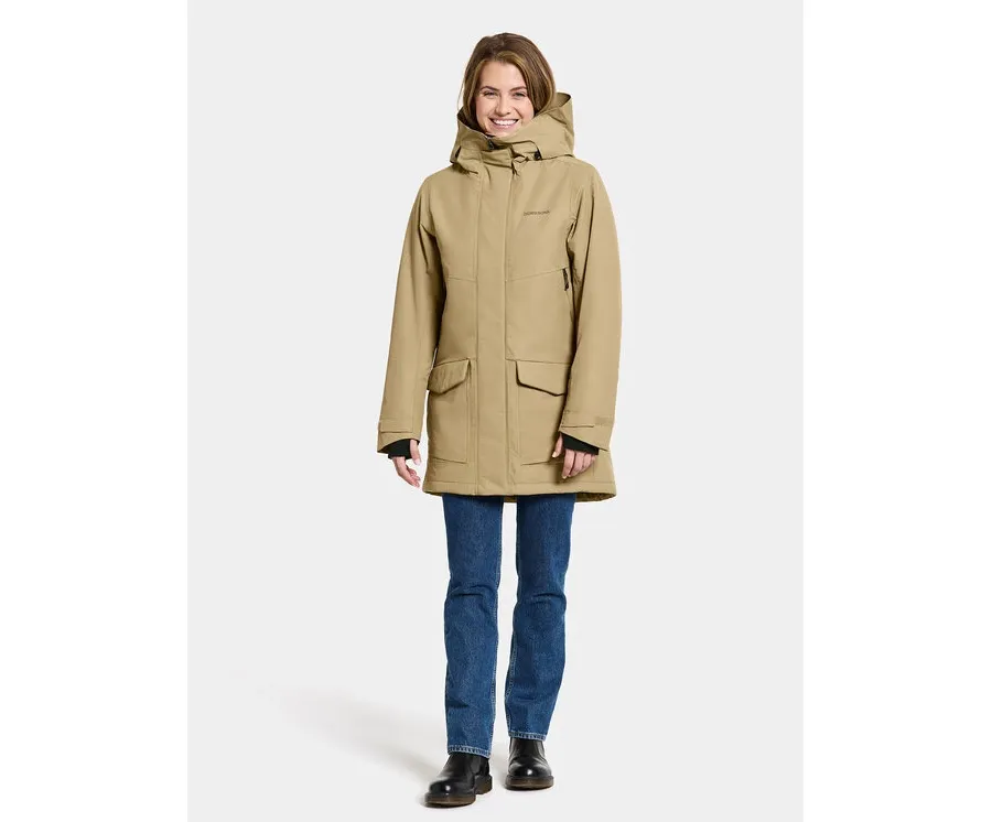 obrazek 1 Didriksons Parka Frida Wns Parka 7 504815 Beżowy Regular Fit