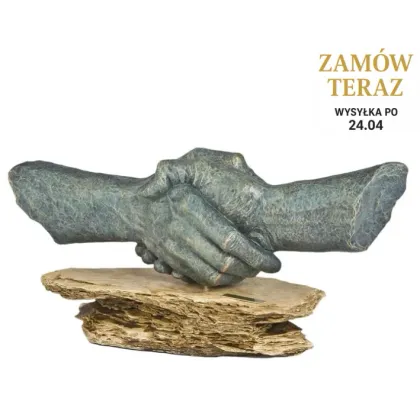 Zdjęcie Uścisk dłoni - rzeźba na prezent dla szefa!