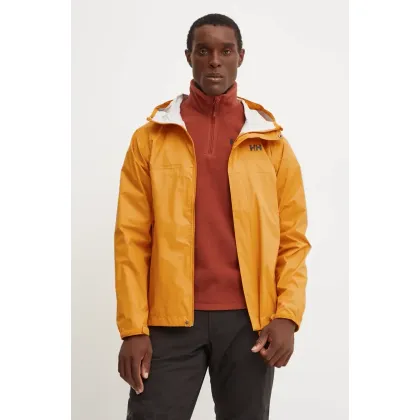 Zdjęcie Helly Hansen kurtka przeciwdeszczowa Loke męska kolor pomarańczowy 62252