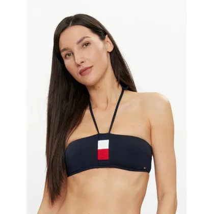 Zdjęcie Tommy Hilfiger Góra od bikini UW0UW05297 Granatowy
