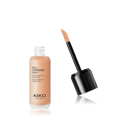 Zdjęcie KIKO Milano Full Coverage 2-in-1 Podkład w płynie 25 ml Warm Rose 30