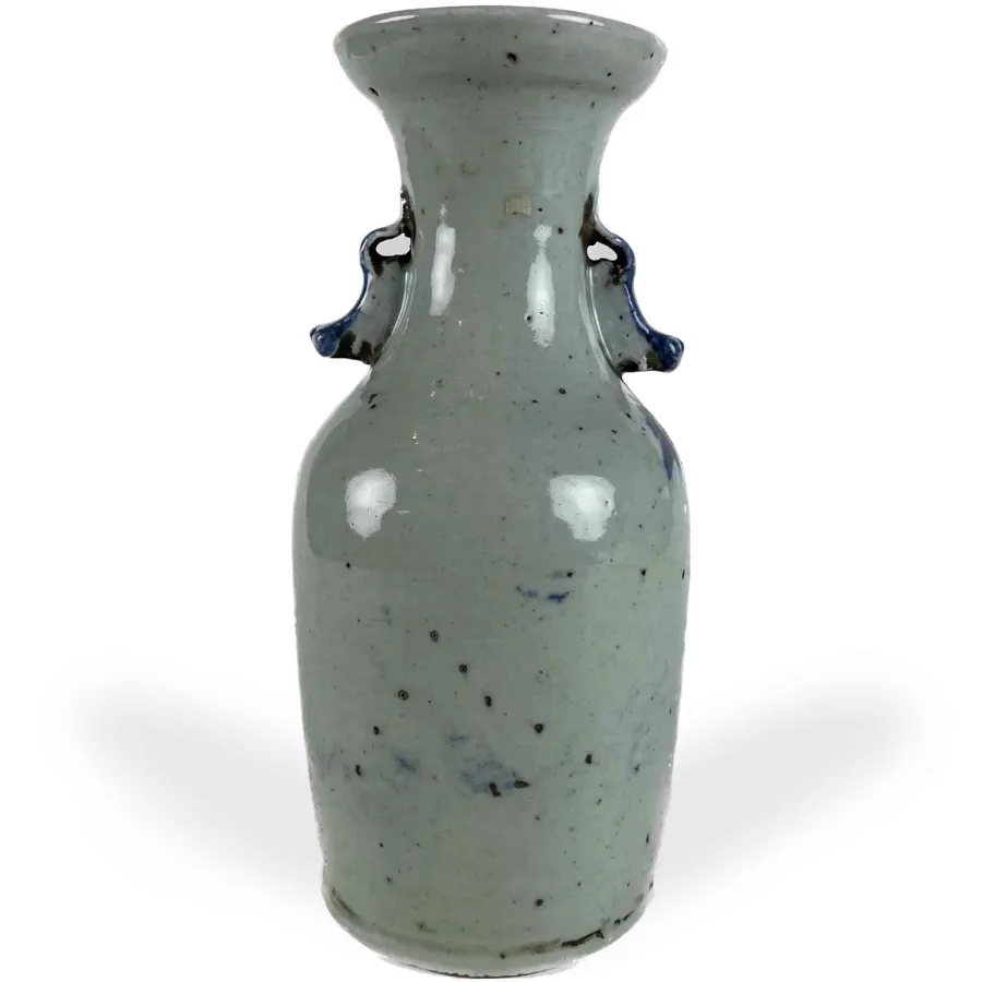 obrazek 3 Biało-niebieski wazon porcelana chińska początek XX wieku