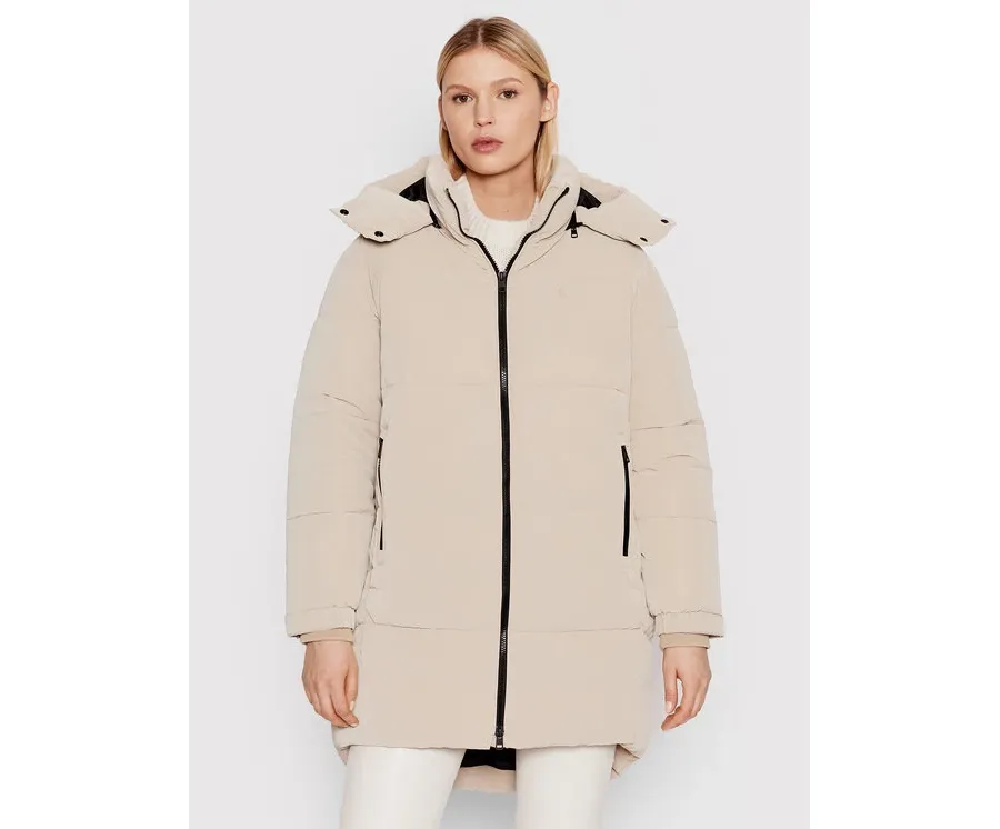 obrazek 1 Calvin Klein Jeans Kurtka zimowa J20J216873 Beżowy Oversize